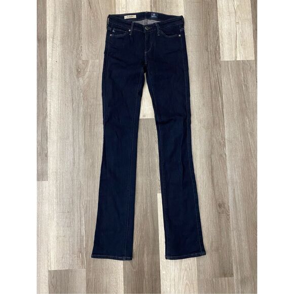 AG Adriano Goldschmied The Ballad Slim Boot Blue Jeans Size 24R, MSRP $235 - Picture 10 of 11